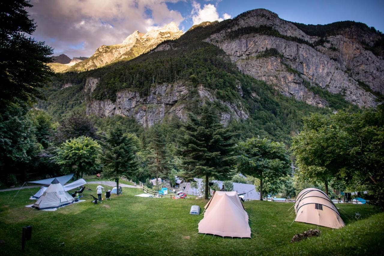 Camping Valle De Bujaruelo Torla Kültér fotó