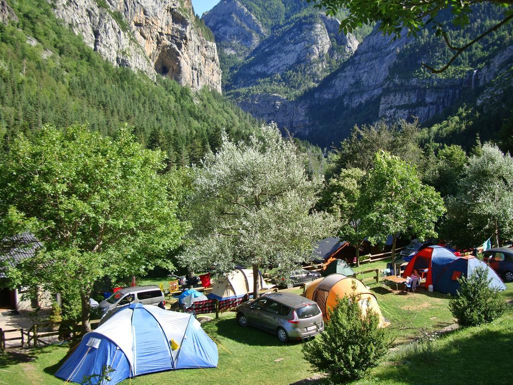 Camping Valle De Bujaruelo Torla Kültér fotó